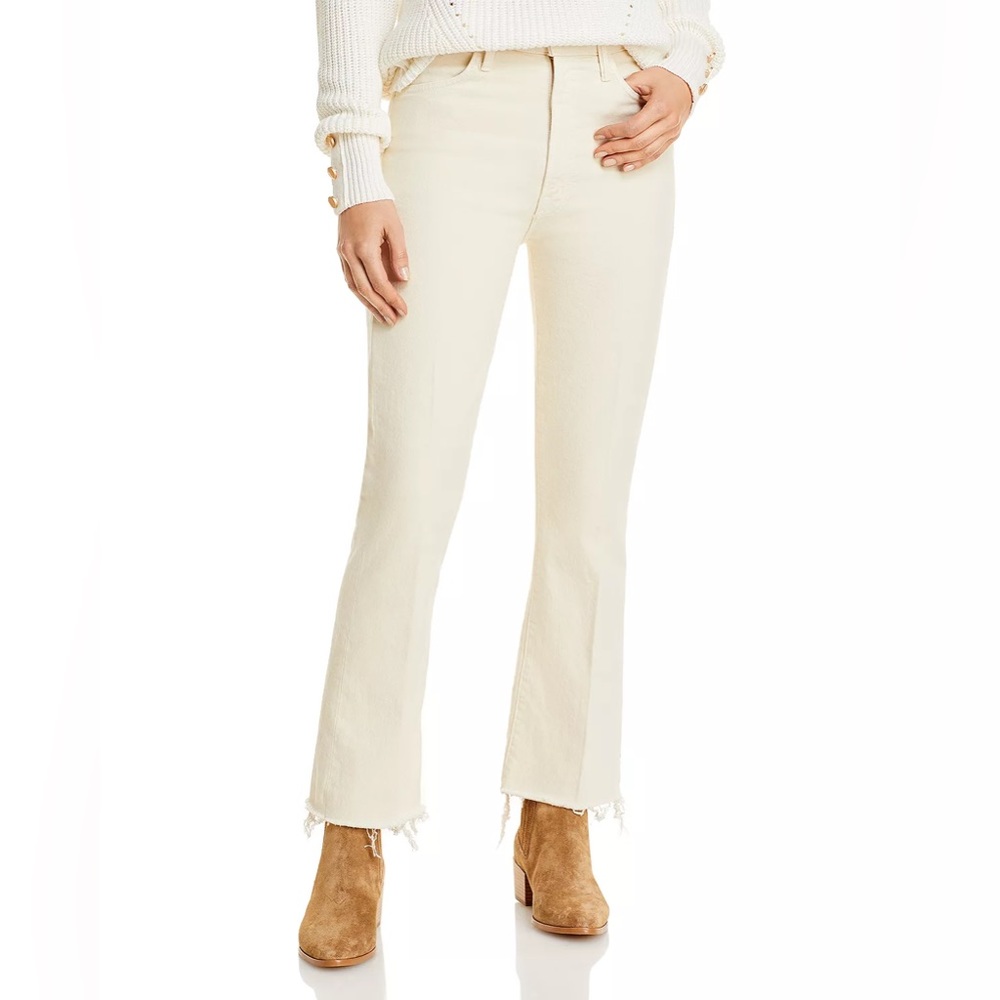Mother The Hustler Ankle Fray Jeans